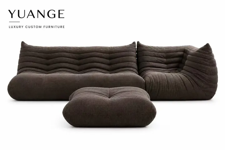 Sculpted Low-Profile Sectional — white-background catalog view