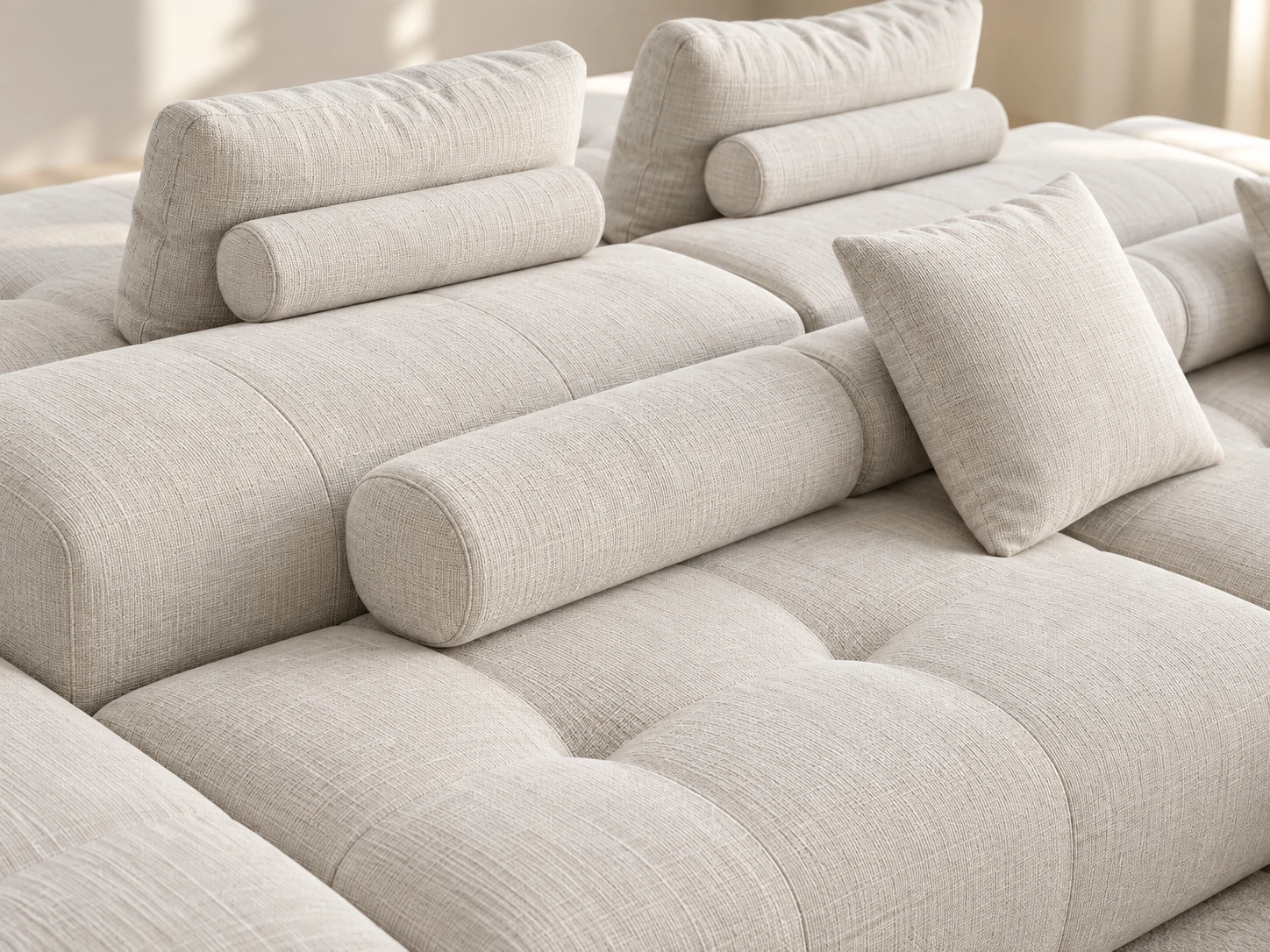Upholstery and cushion design detail